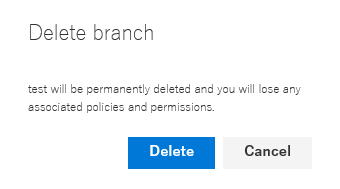 branch削除確認